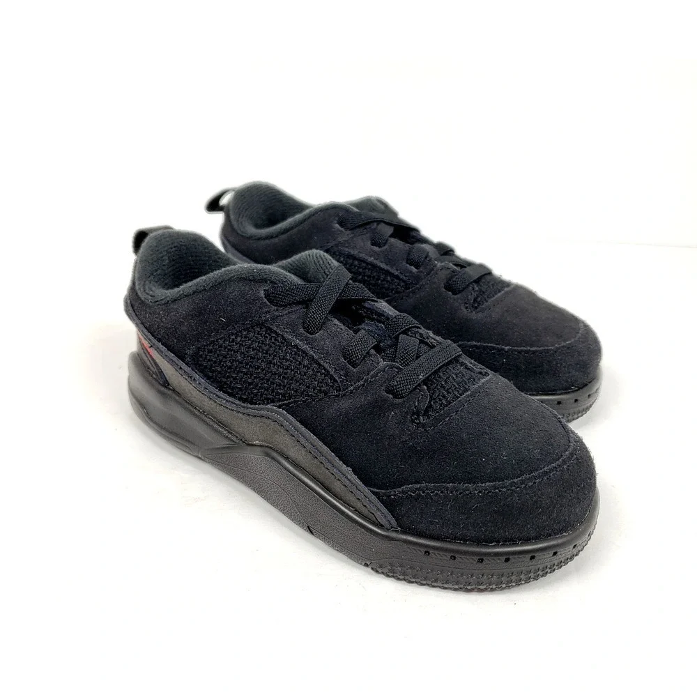 Nike Air Jordan Flight Court Toddler Boys Size 10c Black Varsity Red Shoes